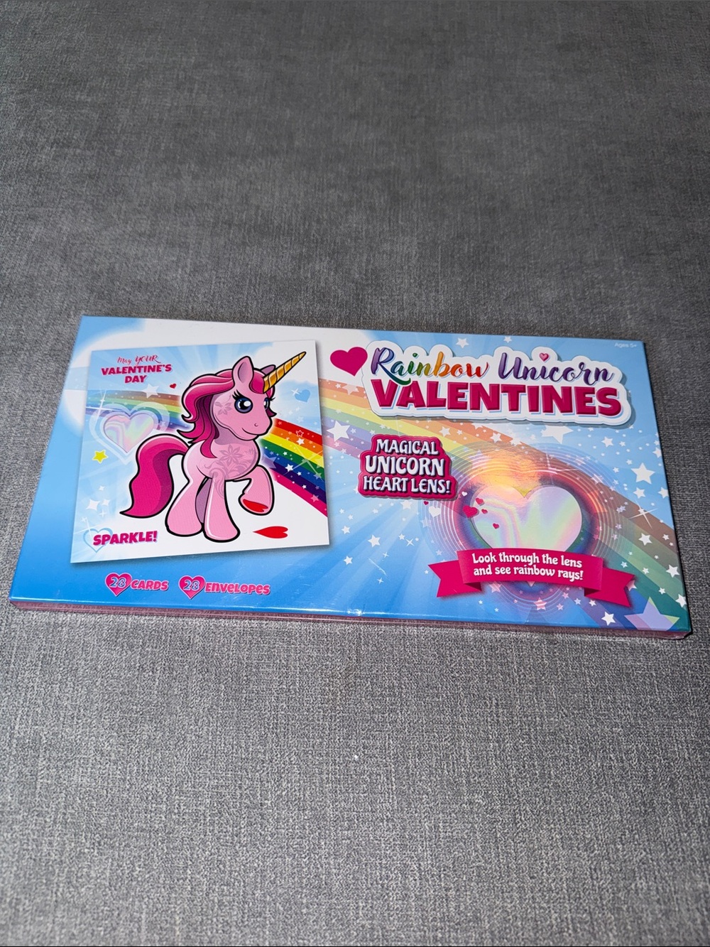 Rainbow Unicorn Valentines
